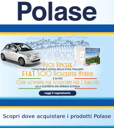 Con Polase Vinci Fiat 500 E Viaggi Concorsi A Premio Soldissimi It