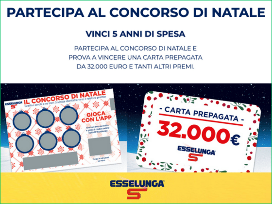 Vinci La Spesa Per Anni Da Esselunga Concorsi A Premio Soldissimi It