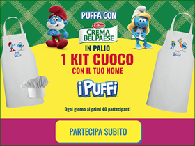 Concorso Bel Paese Galbani vinci i Puffi