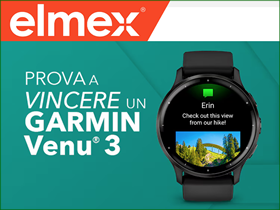 Con Elmex vinci Garmin