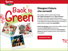 Concorso Loacker Back to Green