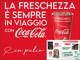 Vinci con Coca-cola alla spina