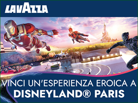 Vinci Disneyland con Lavazza