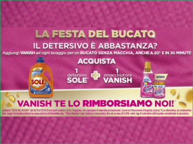 Sole e Vanish ti rimborsano