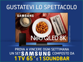 Con Barilla vinci Samsung