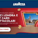 Vinci Londra con Lavazza