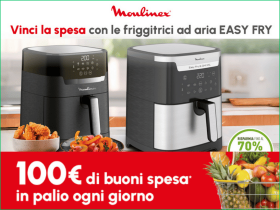 Vinci la spesa con Moulinex