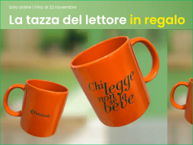 Tazza del lettore in omaggio