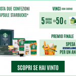 Vinci con Sturbucks da Esselunga