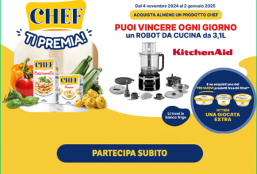 Vinci KitchenAid con Chef