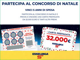 Vinci la spesa per 5 anni con Esselunga