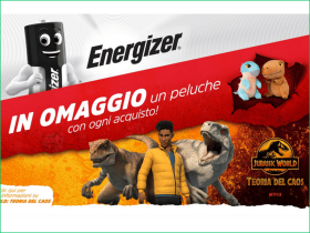 Omaggio Jurassic World con Energizer