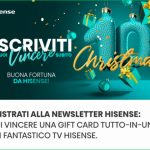 Registrati e vinci con Hisense