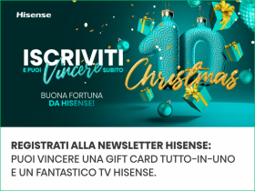 Registrati e vinci con Hisense