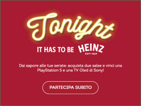 Vinci con le salse Heinz