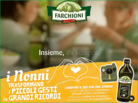 Vinci un anno di olio Farchioni