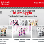 Shopper in omaggio La Feltrinelli