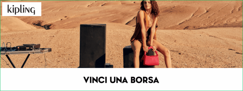 Vinci una borsa Kipling