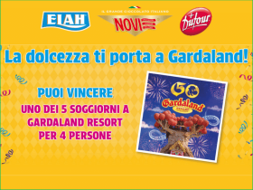 Vinci Gardaland con Elah, Novi e Dufur