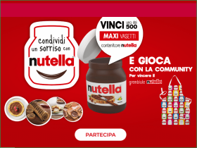 Vinci il Maxi Vasetto Nutella