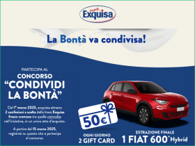 Vinci una Fiat 600 Hybrid con Exquisa